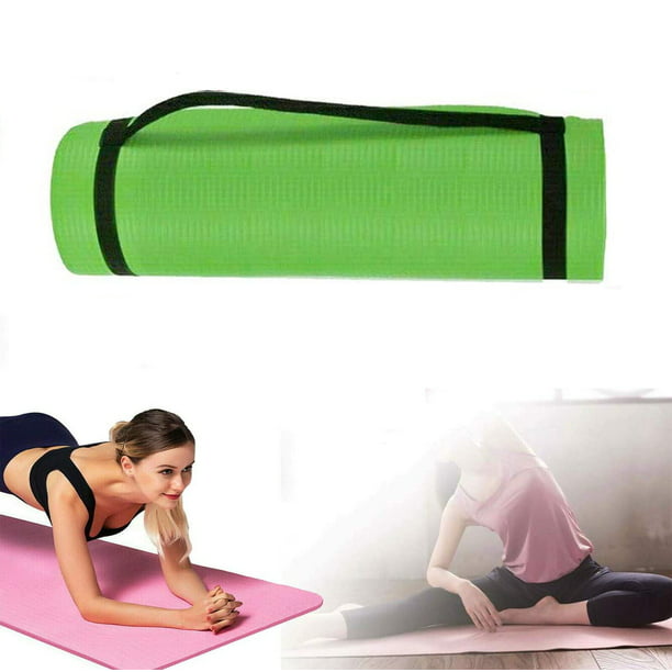 5mm Thick Yoga Mat Exercise Extra Non-slip Surface Sticky Fitness Gym Pilates